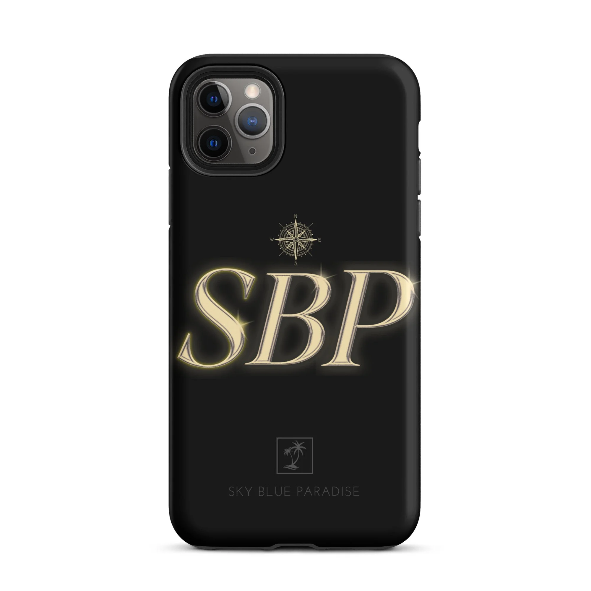 SBP iPhone Case (black n gold) - Image 3