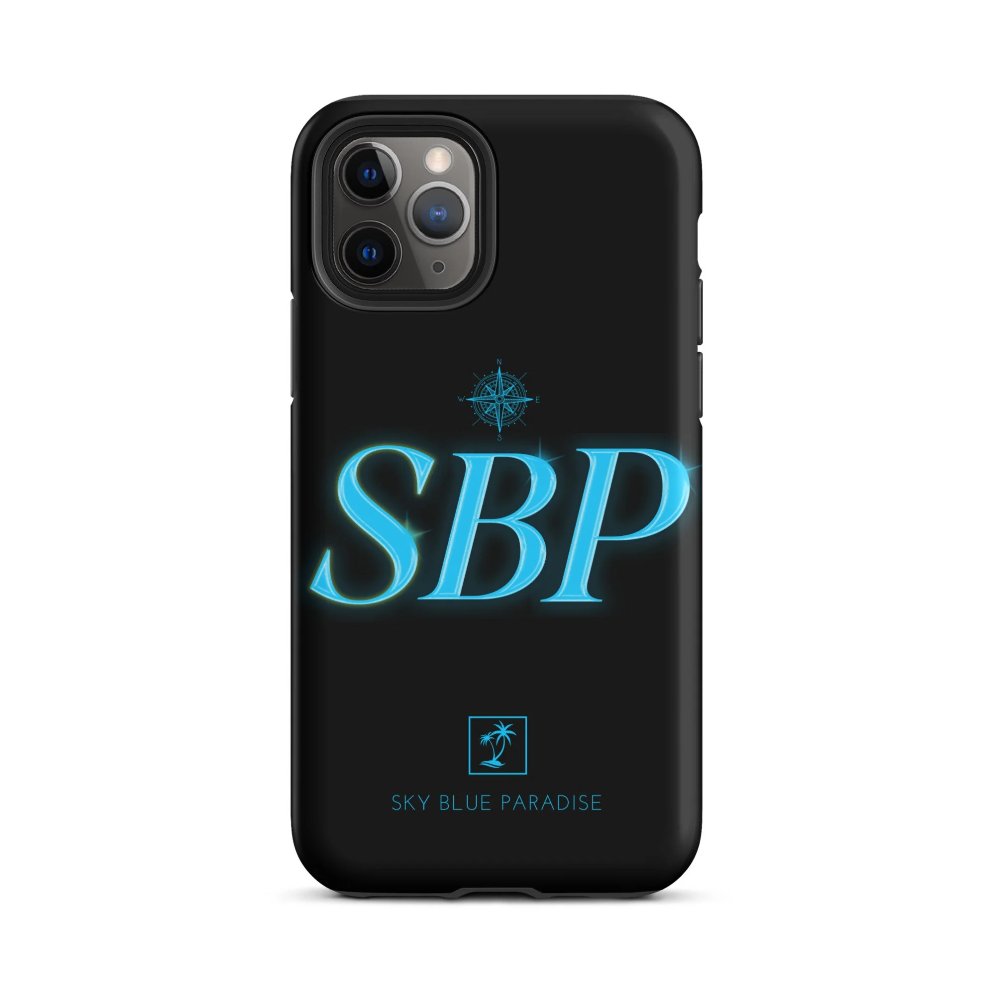 SBP iPhone Case (black n blue) - Image 2