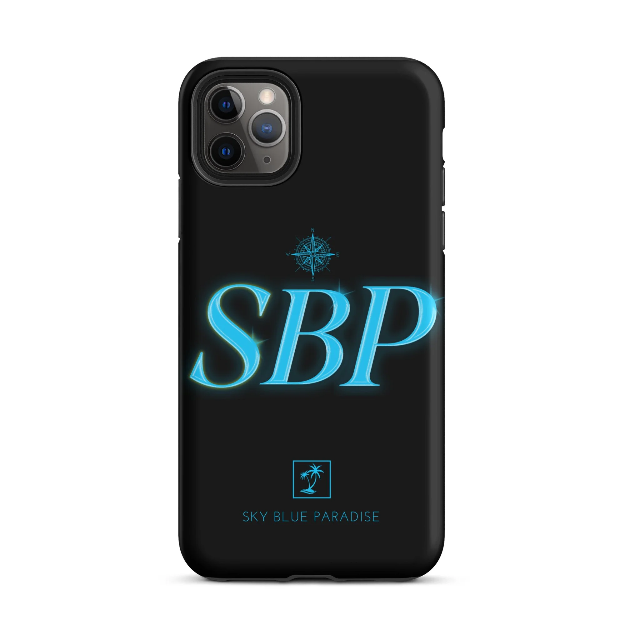 SBP iPhone Case (black n blue) - Image 3