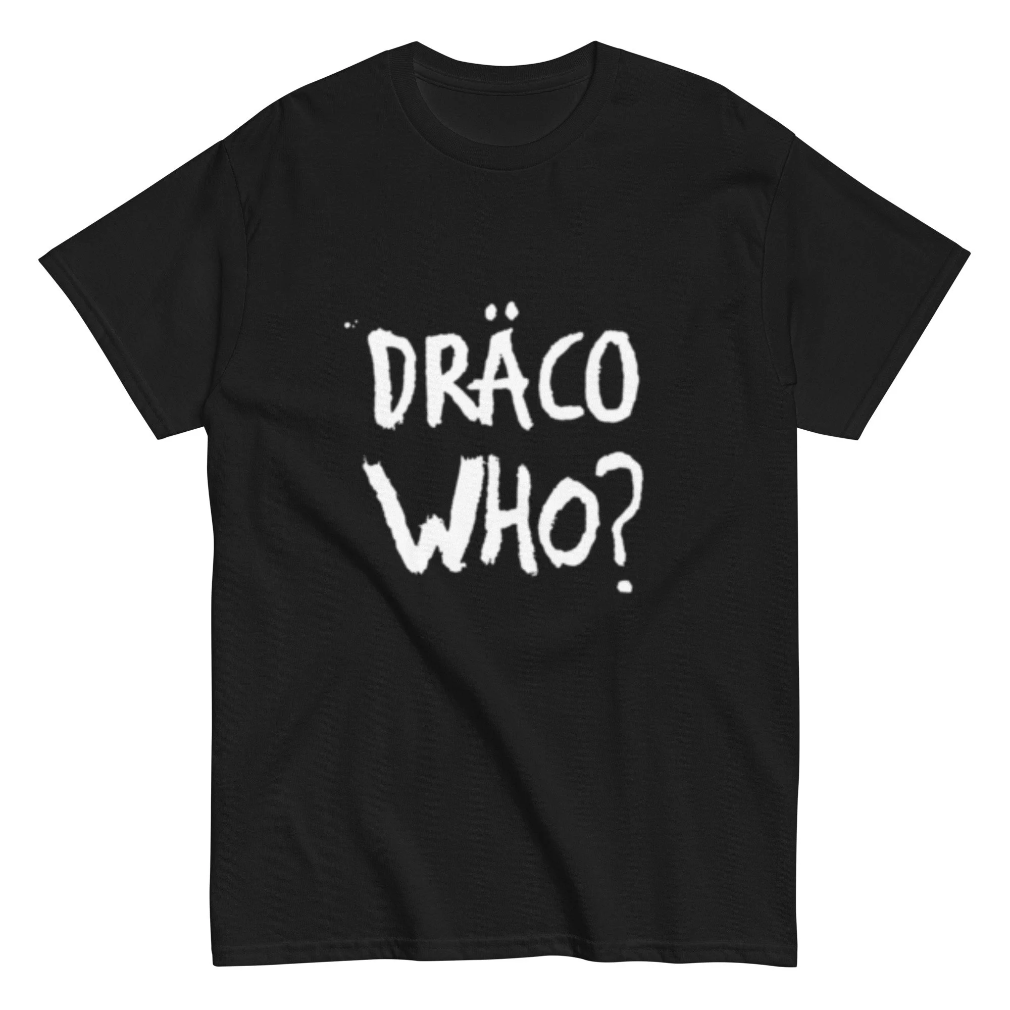 DRÄCO WHO? T-Shirt (black)
