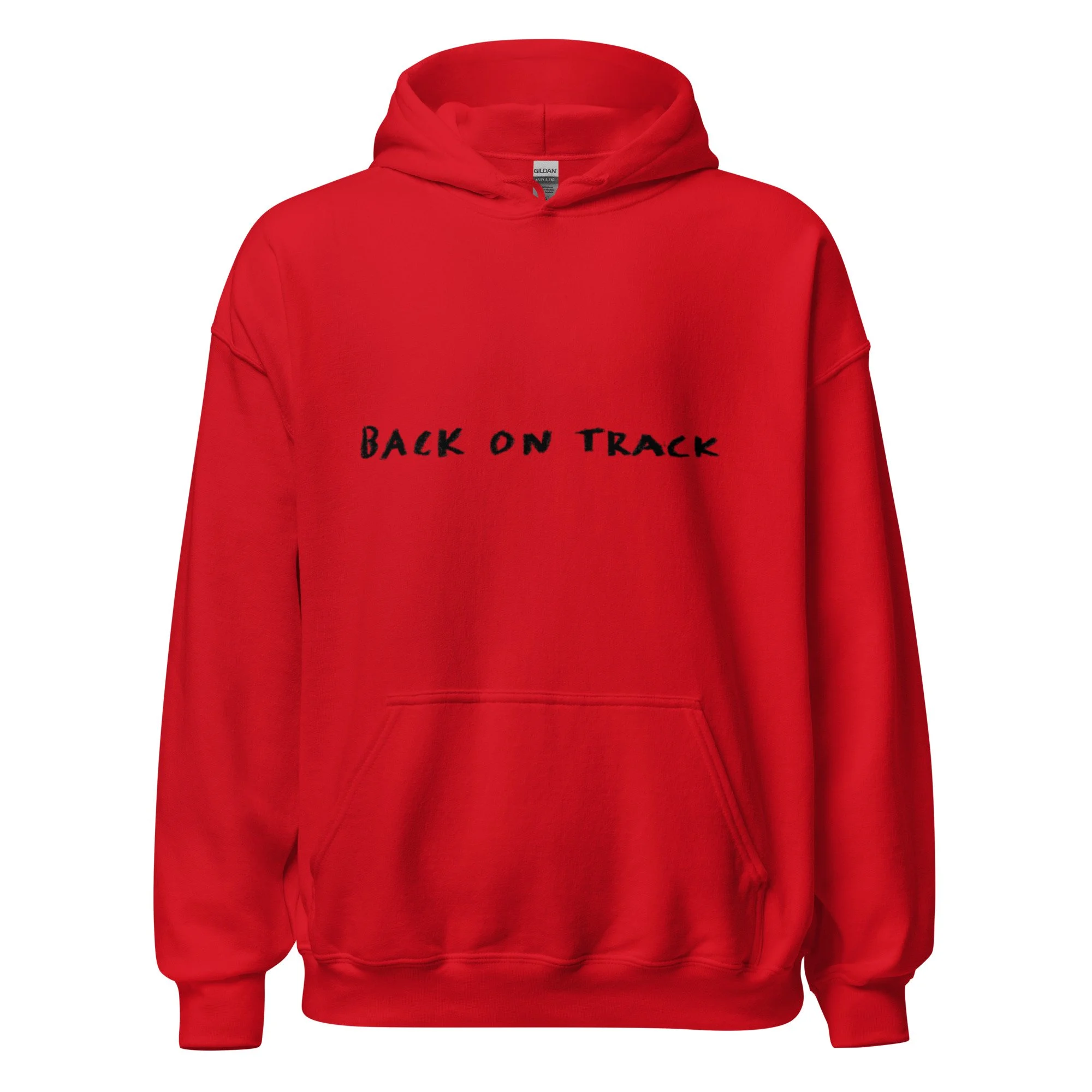 BACK ON TRACK Hoodie (red)