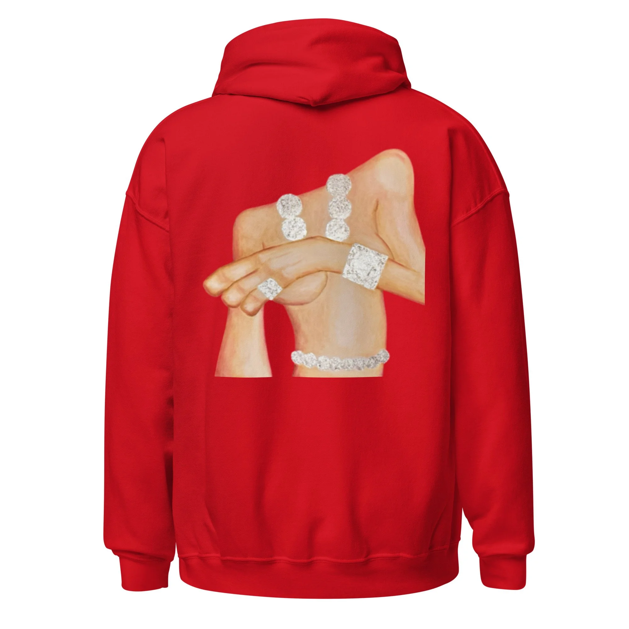 BACK ON TRACK Hoodie (red) - Image 2