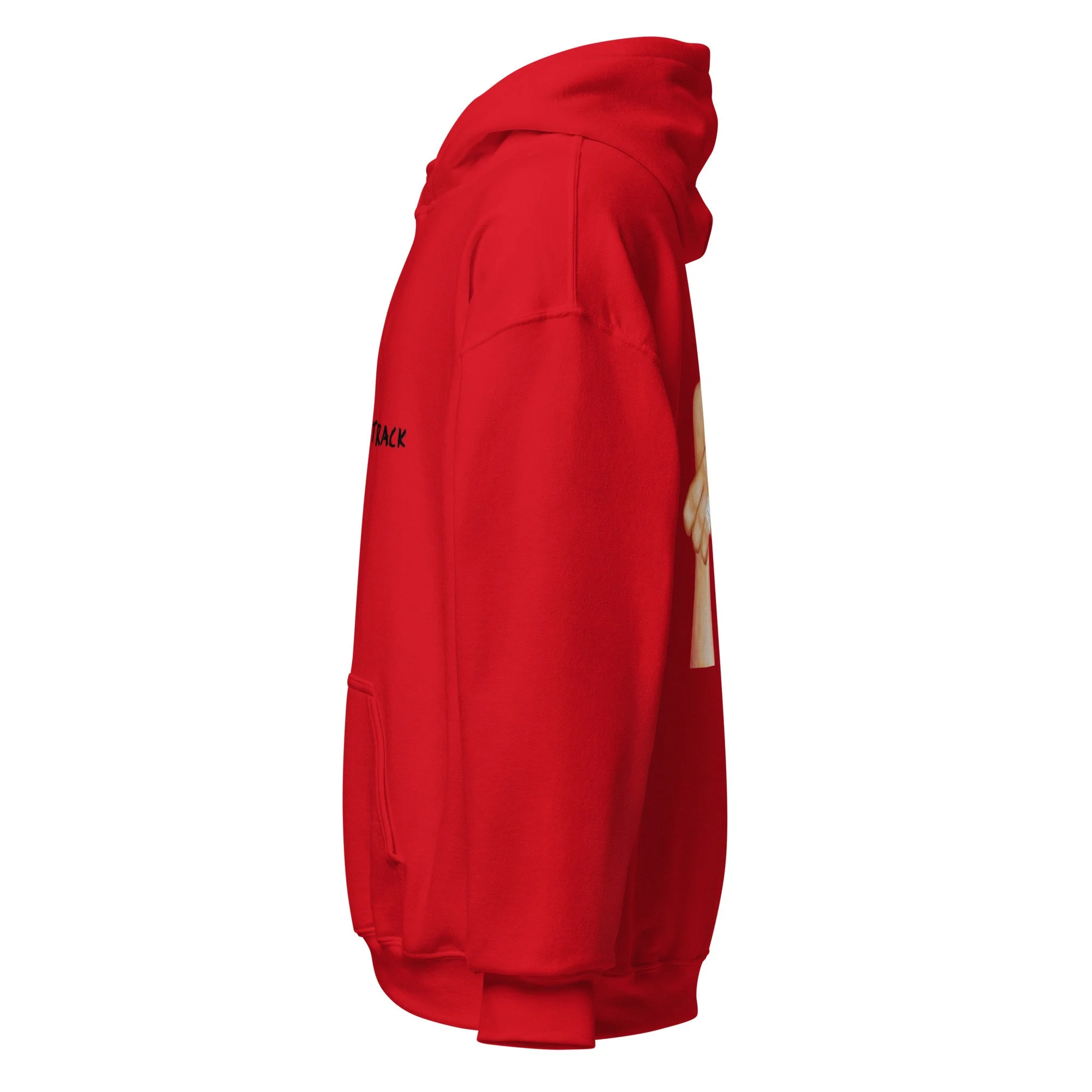 BACK ON TRACK Hoodie (red) - Image 3