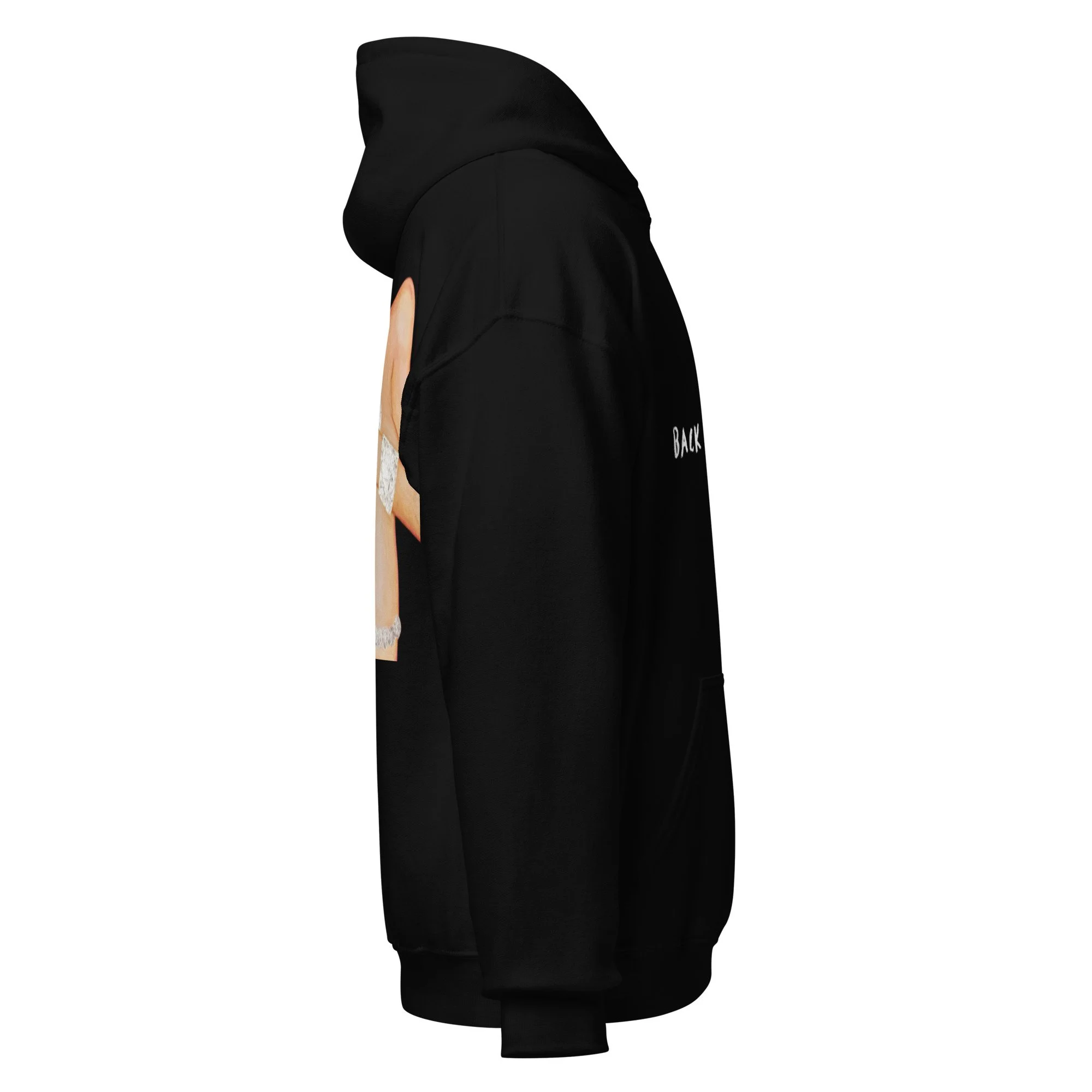 BACK ON TRACK Hoodie (black) - Image 4